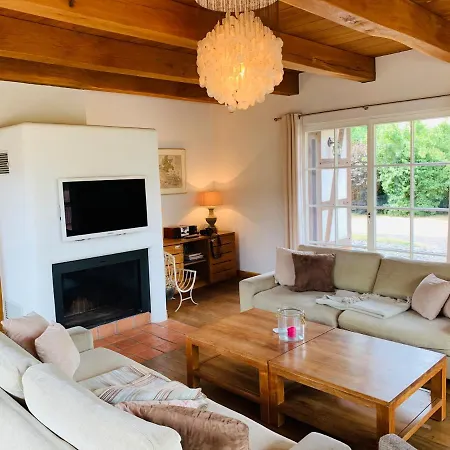 Am Achterwasser Mit Bootssteg Ferienhaus Grussow